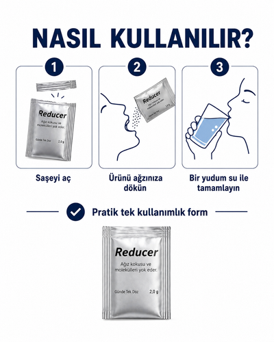 Reducer Çikolata Aromalı Nefes Ferahlığı Saşesi